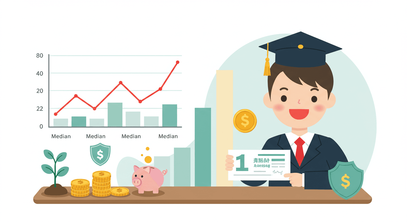 【2025年】新社会人の貯金、いくら目標にすればいい？20代の中央値37万円から逆算