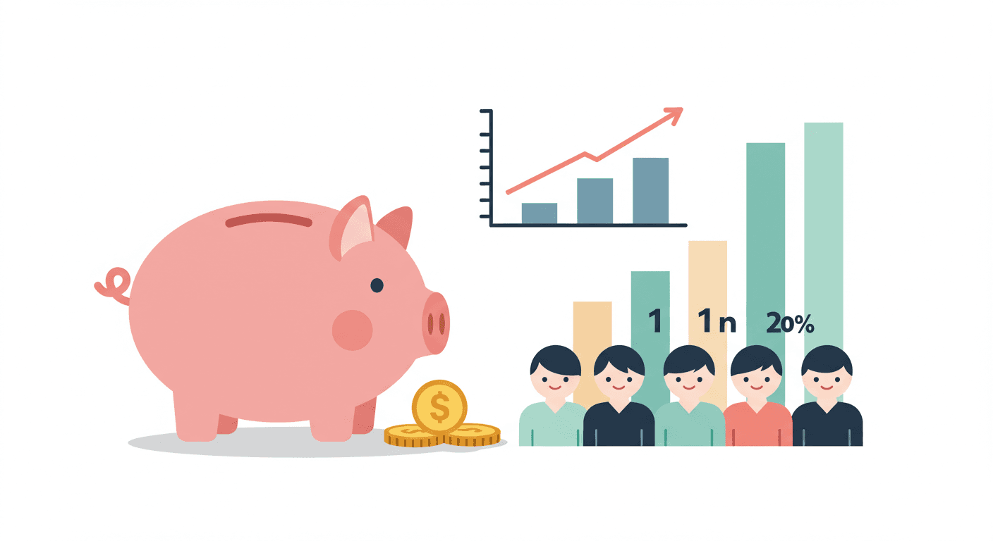 【2025年最新】貯金ゼロは何割？年代別の「金融資産なし」割合｜単身は3人に1人という現実